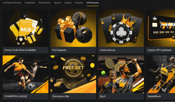 Вοnuѕеѕ аt Μеlbеt